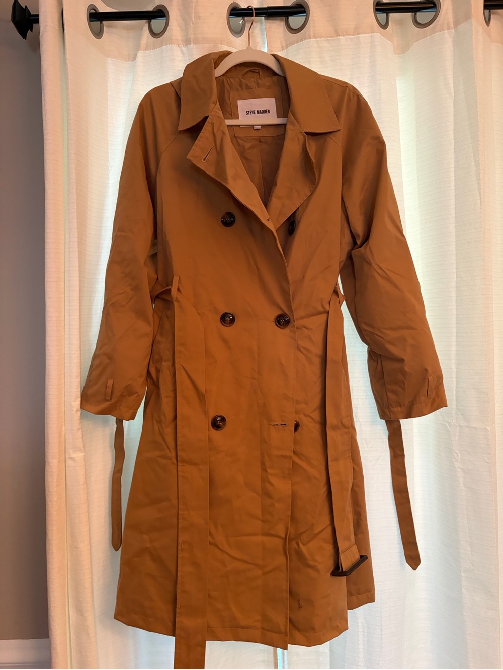 Steve Madden Brown Trench Coat